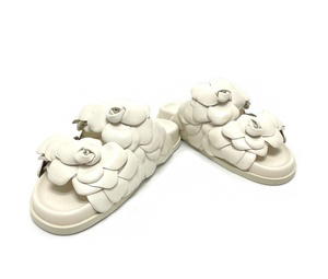 Buy UNUSED VALENTINO Atelier Rose Edition slider Sandals White at Sasom – Authentic and Ready to Ship
