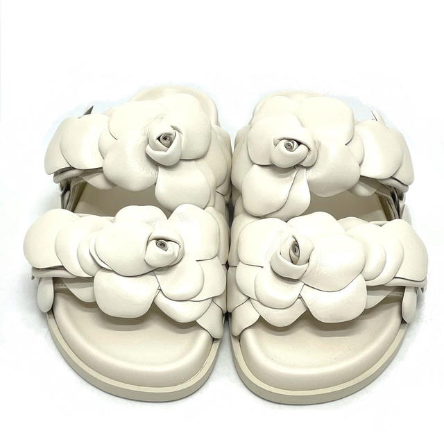 Valentino UNUSED VALENTINO Atelier Rose Edition slider Sandals White - view 2