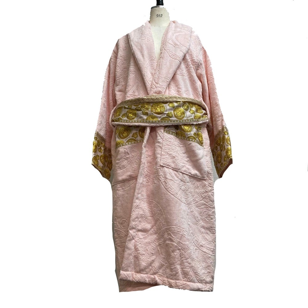 Versace UNUSED VERSACE Bathrobe Medusa Amplified Logo gown room wear