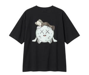 Buy Uniqlo Kaws Universe Ut Short-sleeve T-shirt Black at Sasom – Authentic and Ready to Ship