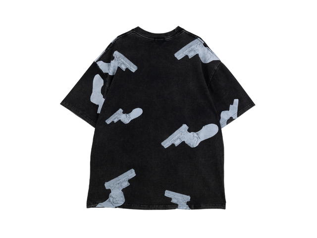 URTHE URTHE Bleached Oversized T-Shirt GUNSLINGER - view 2