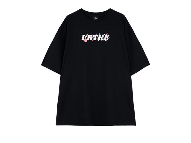 URTHE URTHE Oversized T-Shirt GIRL POP Black - view 1