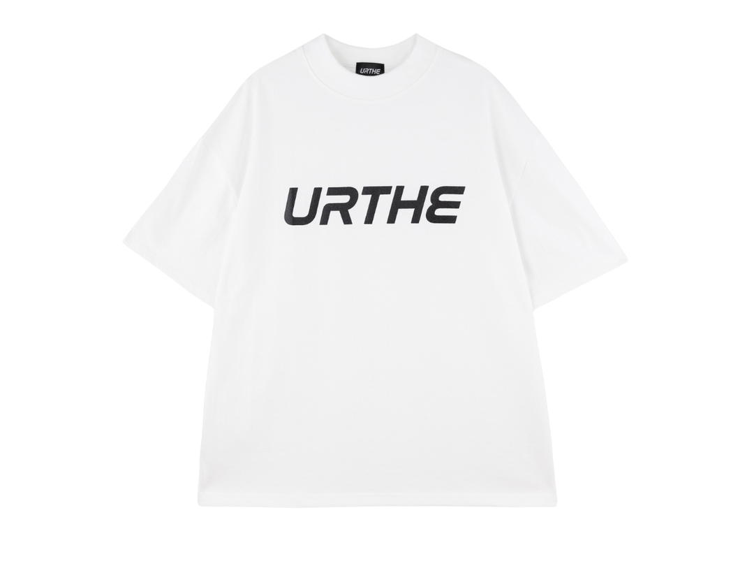 URTHE URTHE Oversized T-Shirt HIGH NECK White