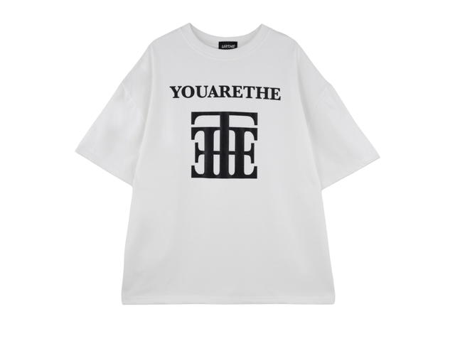 URTHE URTHE Oversized T-Shirt SC YOUARETHE White - view 1