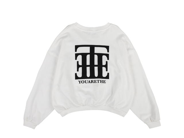 URTHE URTHE SUPER CLASS SWEATER White - view 2