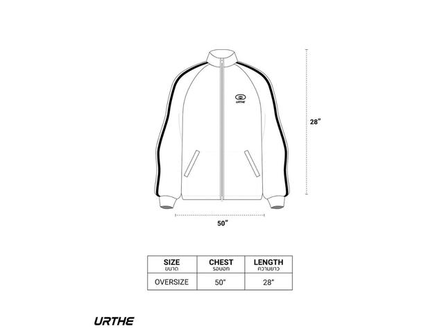 URTHE URTHE TRACKSUIT JACKET Black - view 3