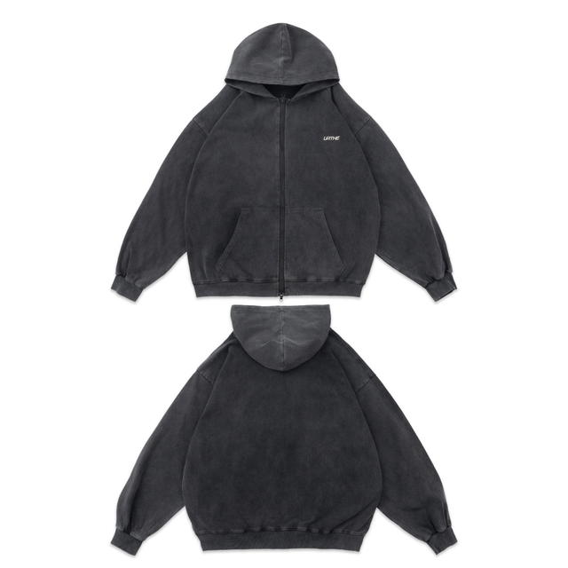 URTHE URTHE 3D METAL JK HOODIE Black - view 1