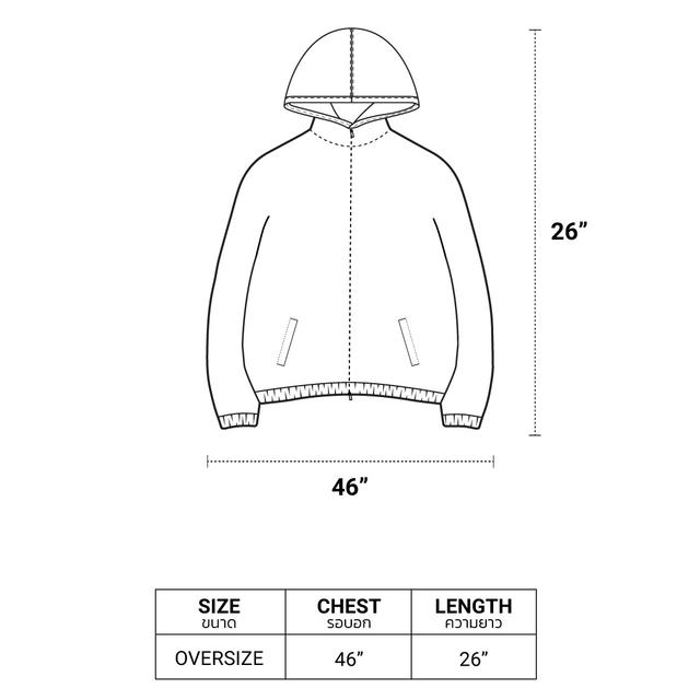 URTHE URTHE 3D METAL JK HOODIE Black - view 4