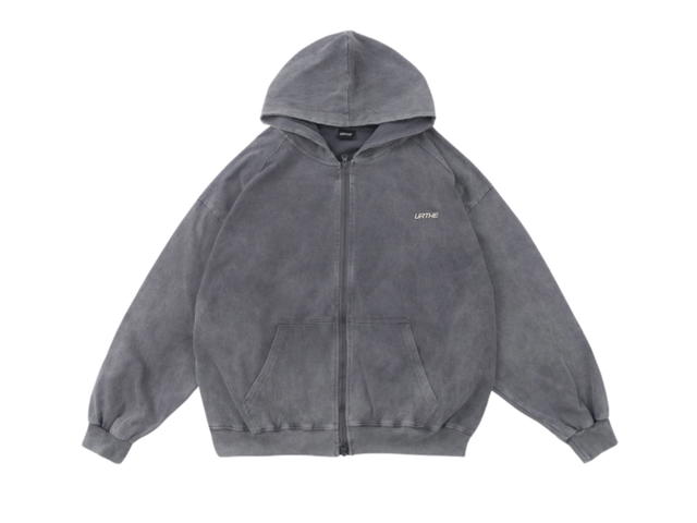 URTHE URTHE 3D METAL JK HOODIE Gray - view 1