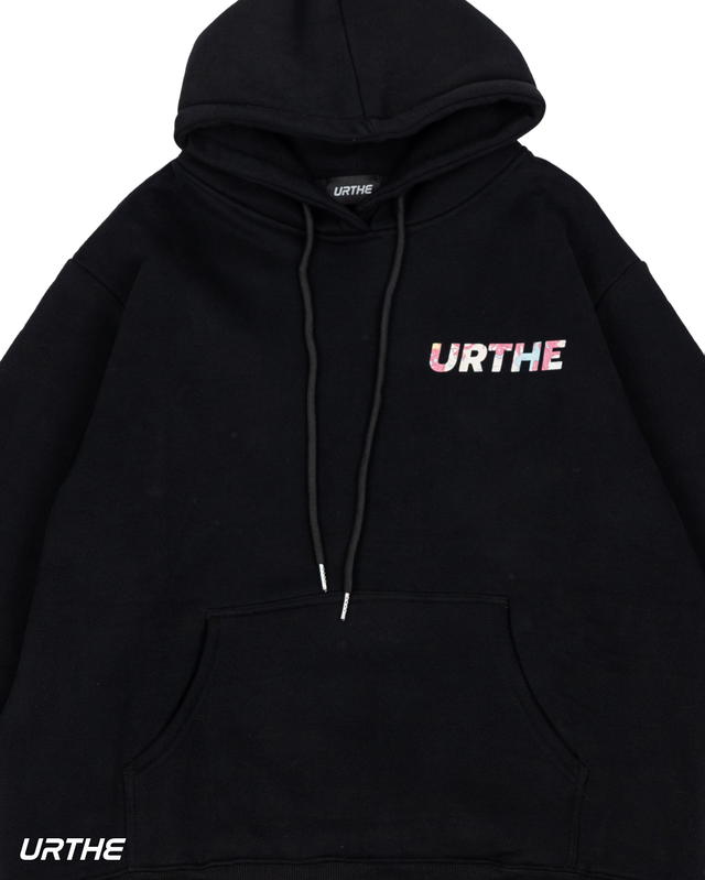 URTHE URTHE EYE ON YOU HOODIE Black - view 2