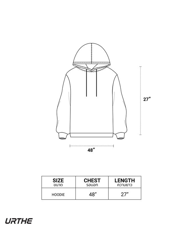 URTHE URTHE EYE ON YOU HOODIE Black - view 4