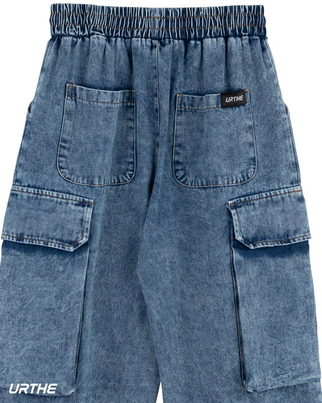 URTHE URTHE JEANS LONG Pants Denim - view 3
