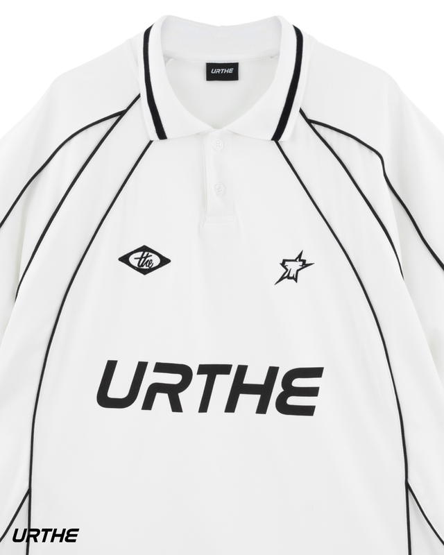 URTHE URTHE JERSEY POLO White - view 2