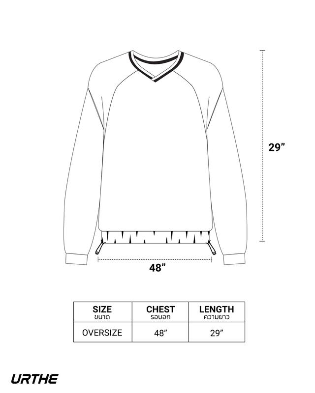 URTHE URTHE Oversize Sweater JS BKK White - view 4