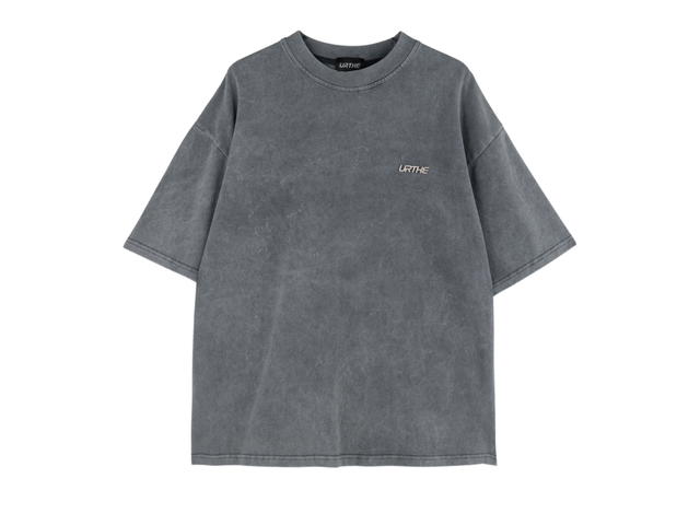 URTHE URTHE Oversize T-Shirt TS 3D METAL Gray - view 1