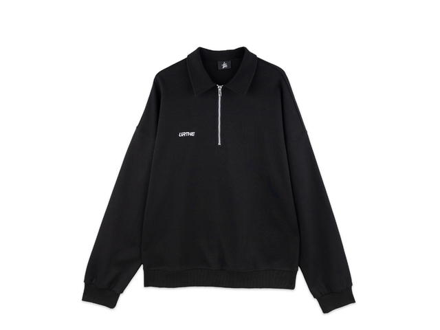 URTHE URTHE ZIP SWEATER Black - view 1