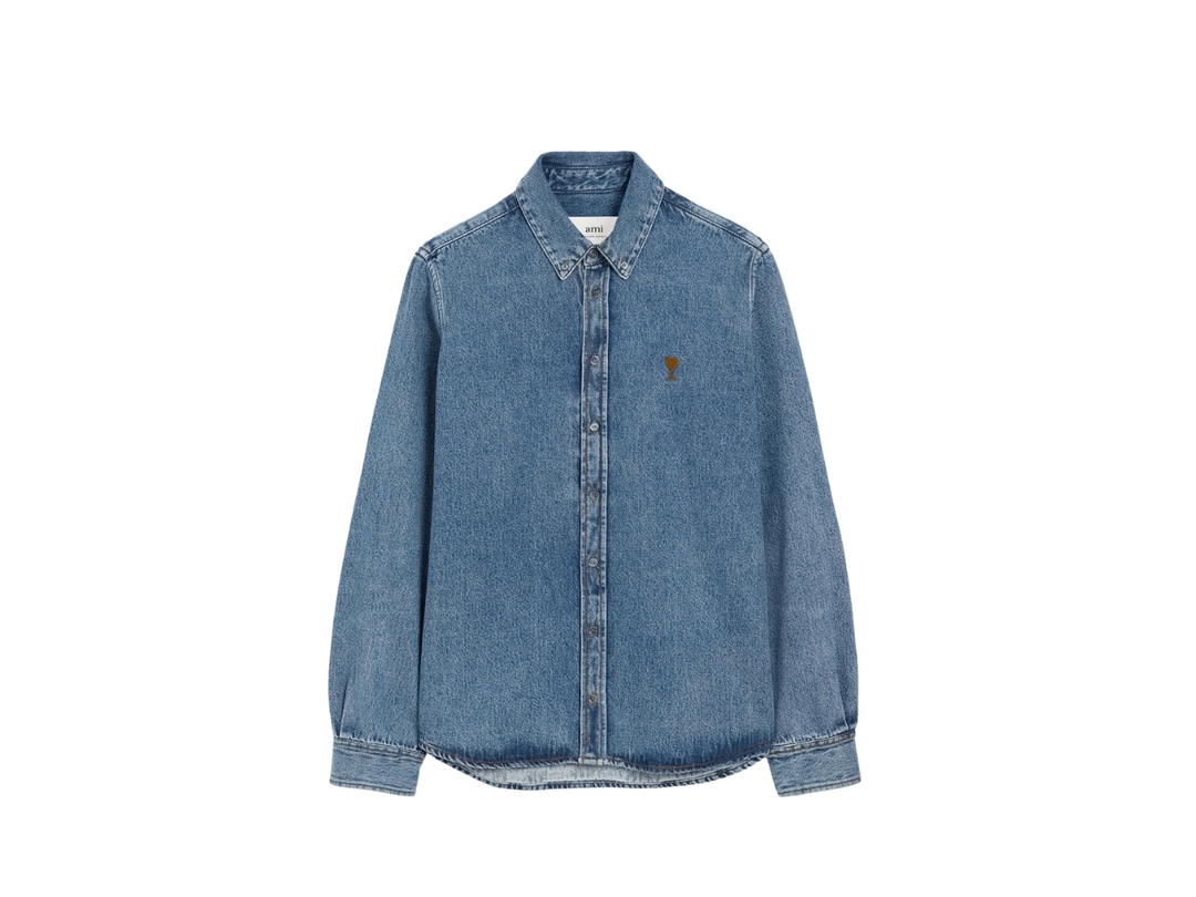 Ami Paris Ami Paris Alexandre Mattiussi Shirt Blue