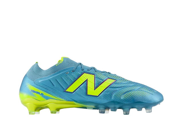New Balance New Balance Tekela Elite Low Laced FG V5 Metallic Blue Alkaline Green Team Navy - view 1