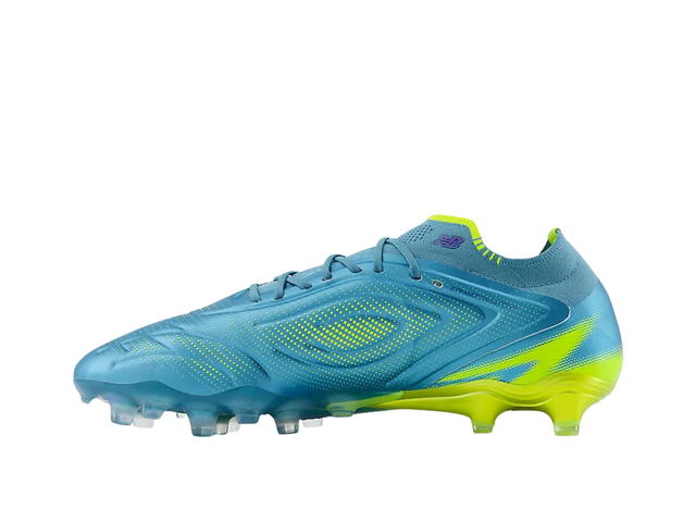 New Balance New Balance Tekela Elite Low Laced FG V5 Metallic Blue Alkaline Green Team Navy - view 2