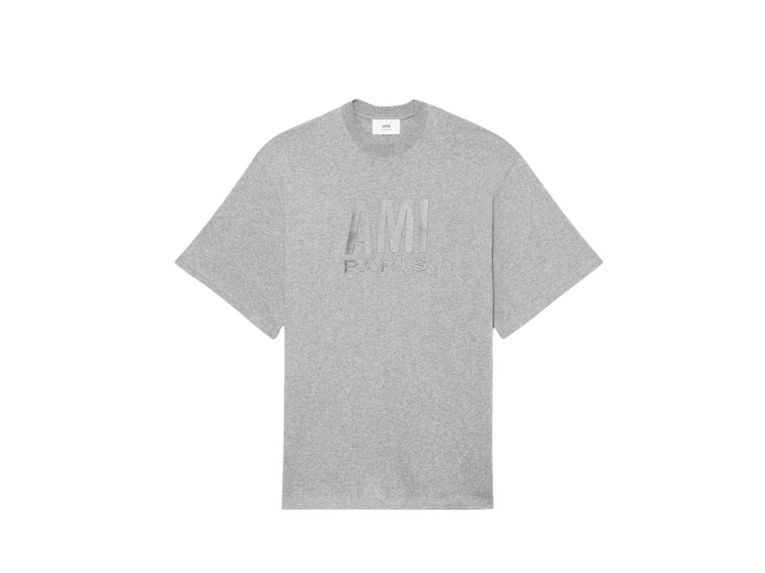 Ami Paris Ami Paris T-Shirt Heather Grey