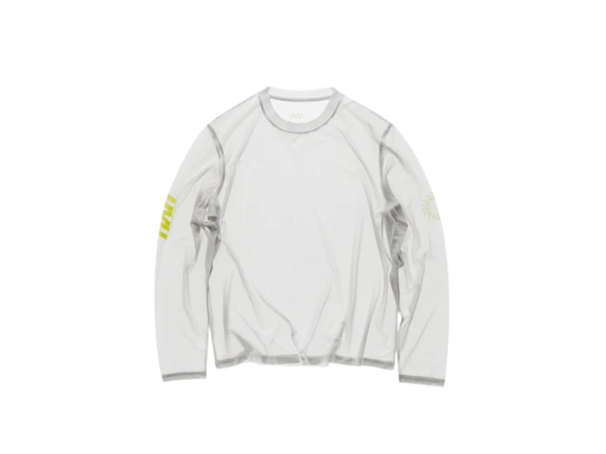 UVU UVU L/S Mesh Running Top Light Grey