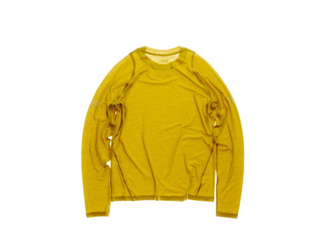 UVU UVU L/S Running Top Chartreuse - view 2