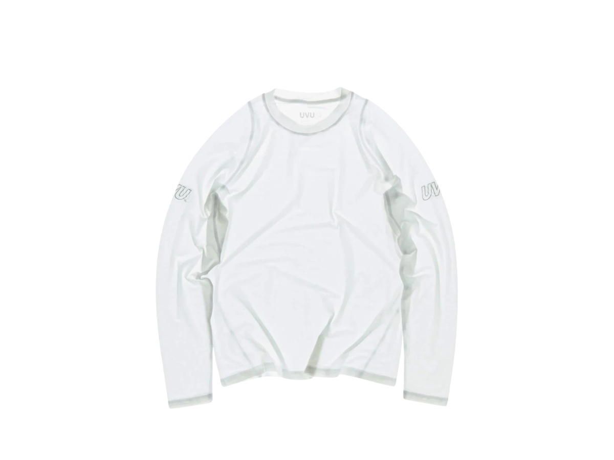 UVU UVU Long Sleeve Running Top White