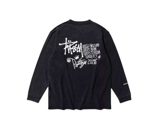 V.A.C. V.A.C. Culture™ Puxxy Washed Long Sleeve Tee #638 Black - view 1
