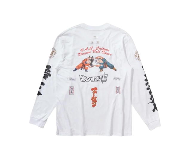 V.A.C. V.A.C. Culture™ x Dragon Ball Super Fusion Long Sleeve Tee #419 White - view 1