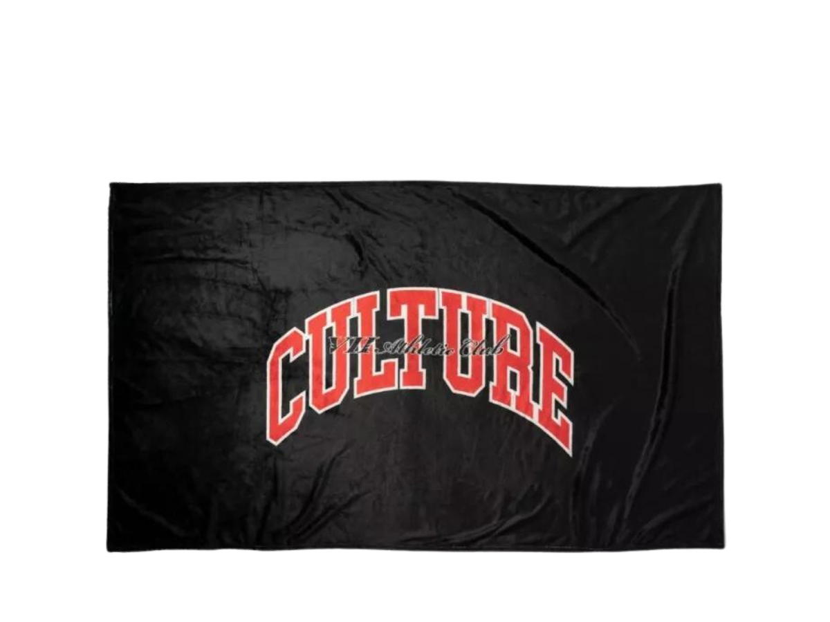 V.A.C. V.A.C. Culture Vintage Logo Black Blanket AW22