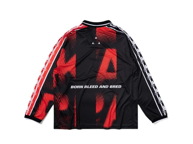 V.A.C. V.A.C. Culture x Kappa 1899 Jersey Red Black - view 2