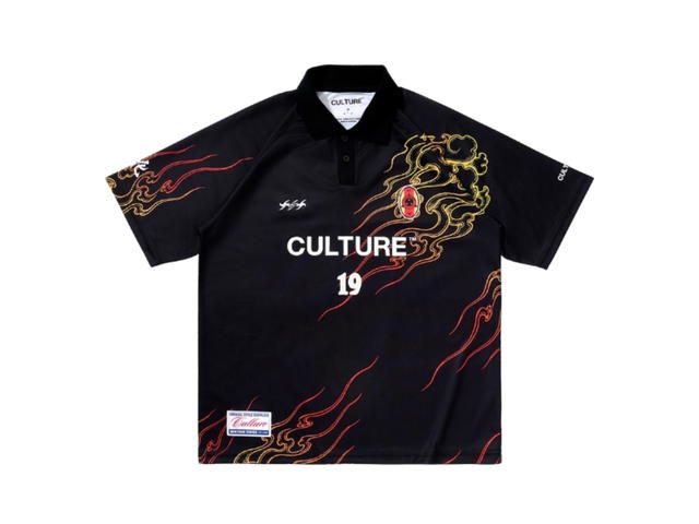 V.A.C. V.A.C. Culture Kuro Kaen Football Jersey Black - view 1