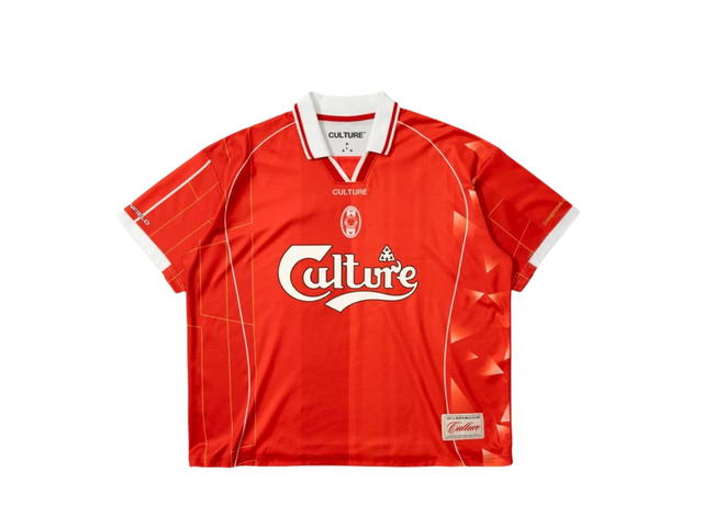 V.A.C. V.A.C. Culture Liverpool Oversized Polo Red - view 1