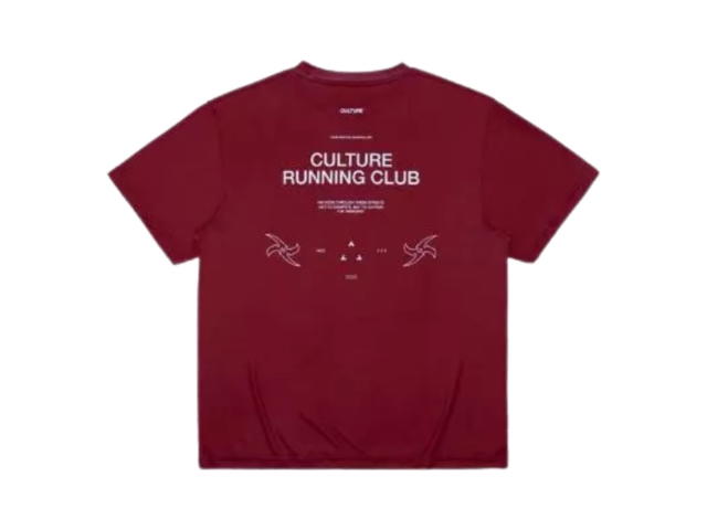 V.A.C. V.A.C. Culture Running Club Running Shirt 002 Burgundy - view 2