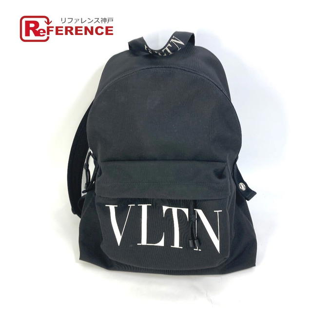 Valentino VALENTINO Bag VLTN logo Backpack Nylon Black/White - view 1