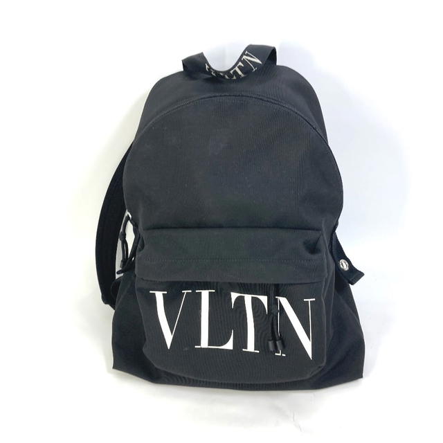 Valentino VALENTINO Bag VLTN logo Backpack Nylon Black/White - view 2