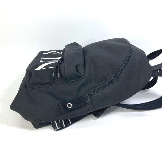 Valentino VALENTINO Bag VLTN logo Backpack Nylon Black/White - view 4