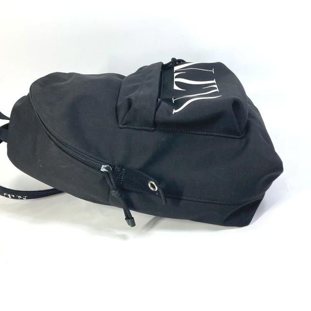 Valentino VALENTINO Bag VLTN logo Backpack Nylon Black/White - view 5