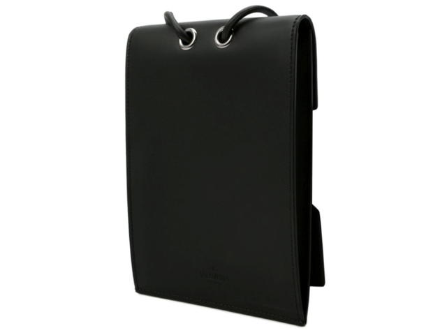 Valentino VALENTINO GARAVANI Black VLTN Phone Case With Neck Strap - view 2