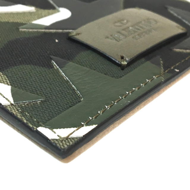 Valentino VALENTINO GARAVANI CamStars Camouflage Card Case ArmyGreen MY2P0448GAC - view 4