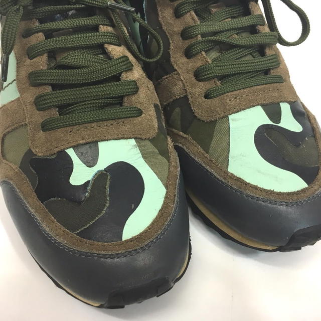 Valentino VALENTINO GARAVANI Lock runner Camouflage studs Sneakers Multicolore - view 4