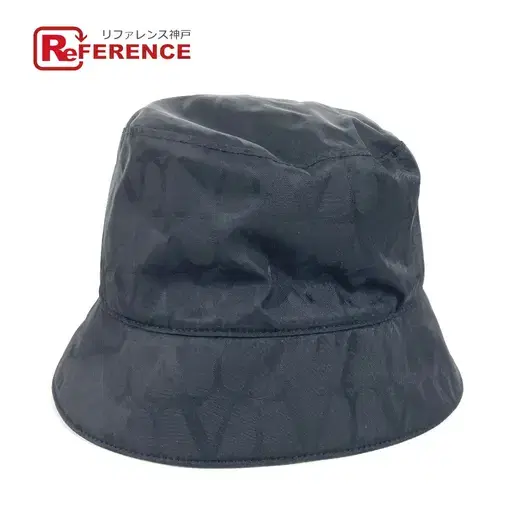 Buy VALENTINO Logo All-over pattern All-over logo bucket hat bob hat Nylon Black at Sasom – Authentic and Ready to Ship