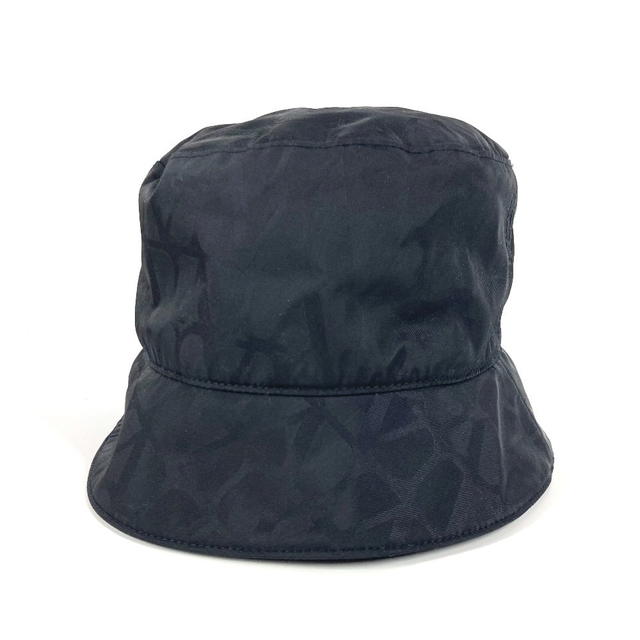 Valentino VALENTINO Logo All-over pattern All-over logo bucket hat bob hat Nylon Black - view 3