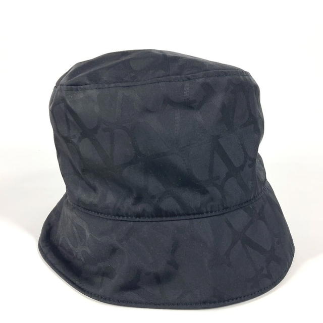 Valentino VALENTINO Logo All-over pattern All-over logo bucket hat bob hat Nylon Black - view 4