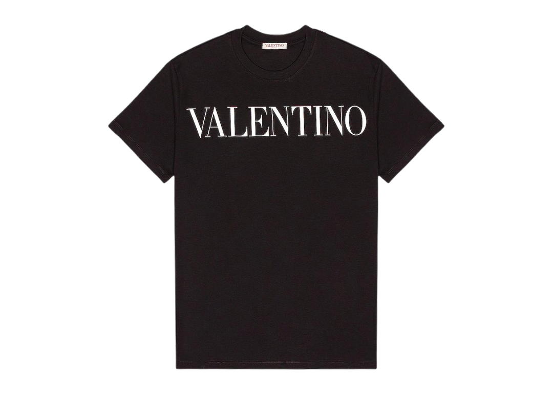Valentino Valentino Logo Tee Black