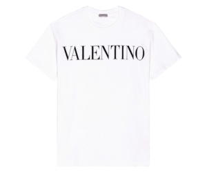 Buy Valentino Logo Tee White at Sasom – Authentic and Ready to Ship