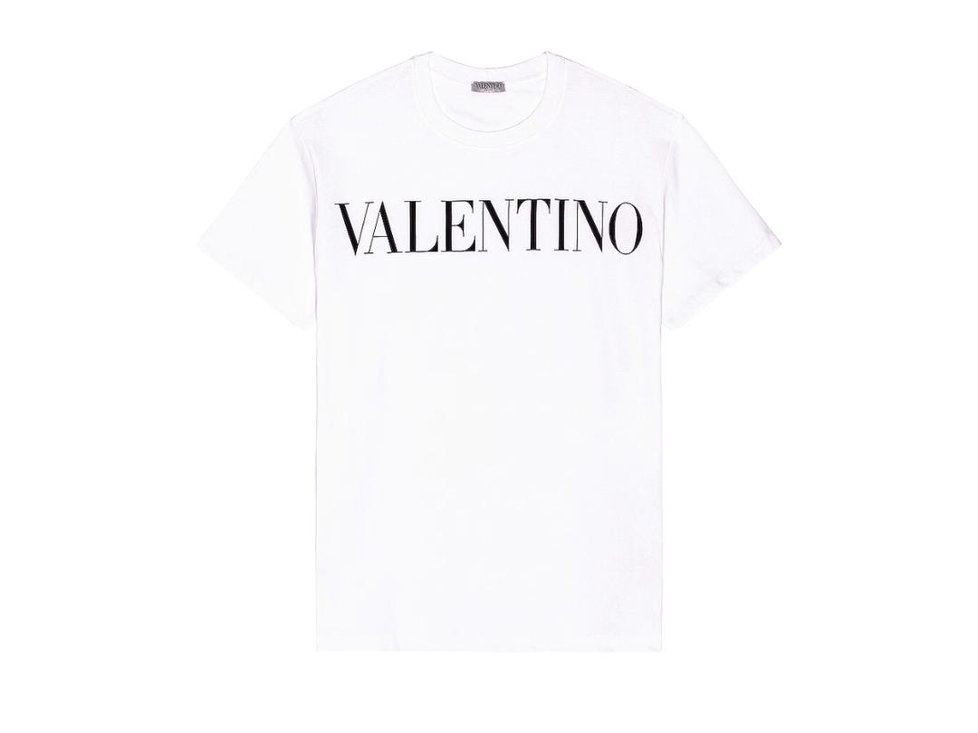 Valentino Valentino Logo Tee White
