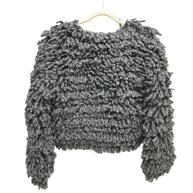 Valentino VALENTINO S44GP0017 fringe knit Apparel Jackets Outerwear Short cardigan - view 3