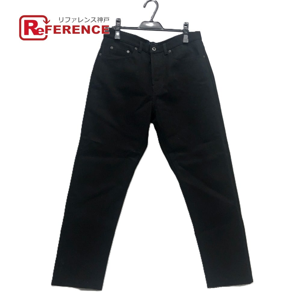 Valentino VALENTINO TV3DE00H5YB V logo cropped jeans Pants Denim Apparel Trousers Pants