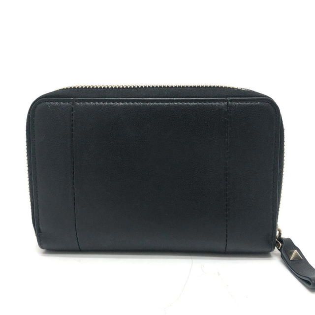 Valentino VALENTINO V logo Bifold Wallet Middle Wallet Folded wallet Leather Black/White - view 3